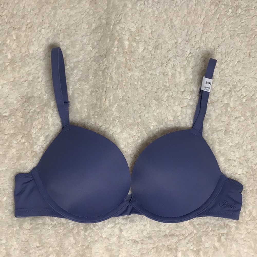 VS Pink Wear Everywhere Super Push Up Bra